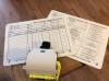 Log sheet/Emergency Response Plan/Wrist Slate