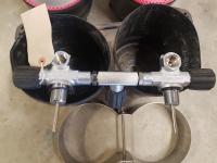 2 tall 12L dive cylinders for sale.