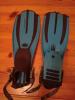Blue diving fins (small)