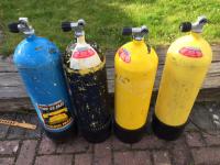 8x 12l 232 BAR cylinders for sale